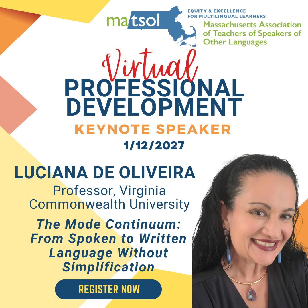 Keynote Speaker Luciana C. de Oliveira, Ph.D. 